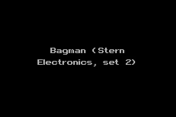 Bagman (Stern Electronics, set 2)