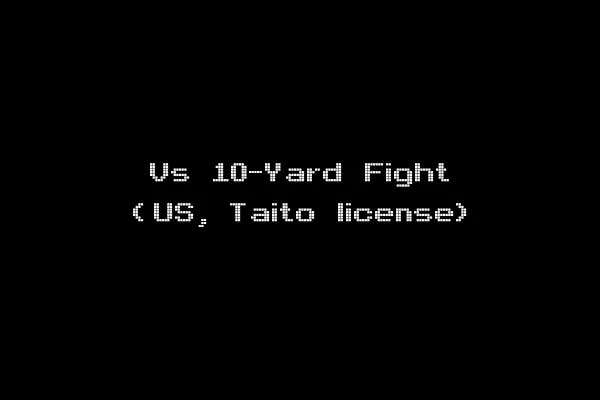 Vs 10-Yard Fight (US, Taito license)