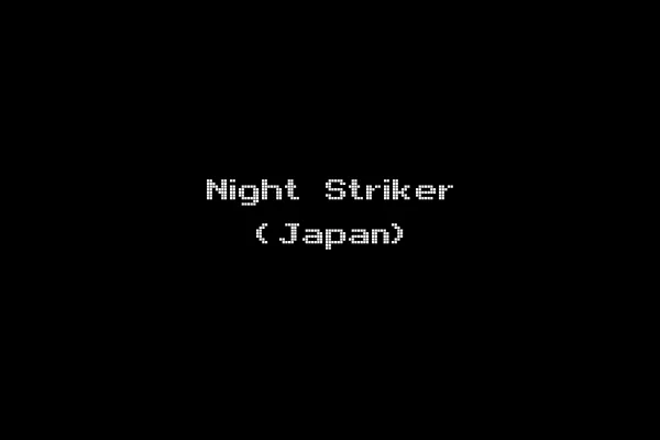 Night Striker (Japan)