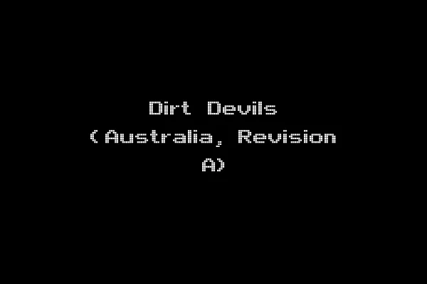 Dirt Devils (Australia, Revision A)