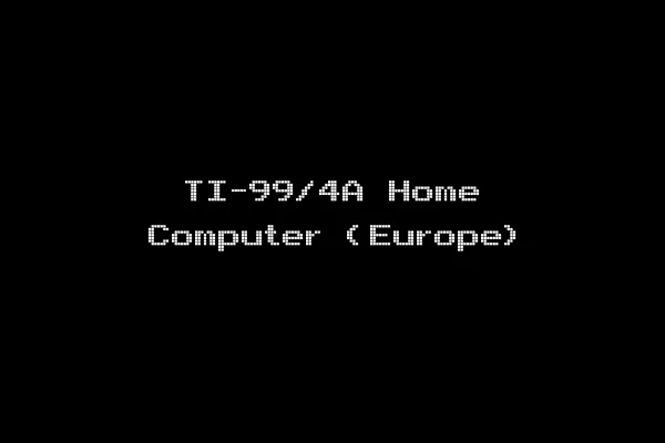 TI-99/4A Home Computer (Europe)