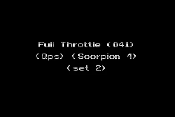 Full Throttle (041) (Qps) (Scorpion 4) (set 2)