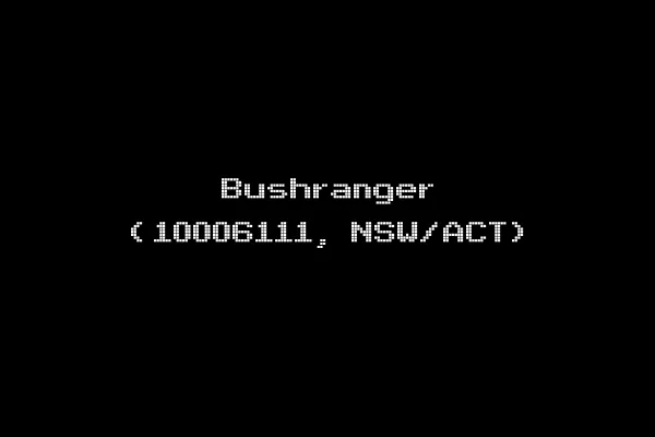 Bushranger (10006111, NSW/ACT)