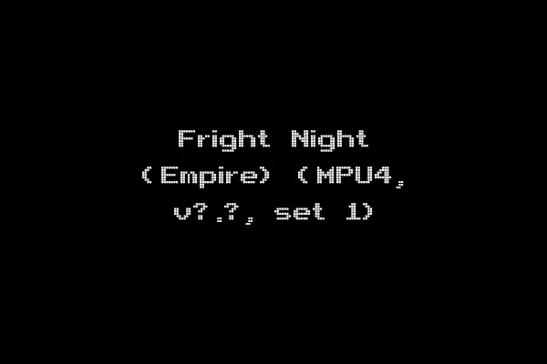Fright Night (Empire) (MPU4, v?.?, set 1)