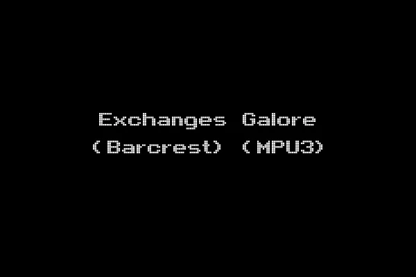 Exchanges Galore (Barcrest) (MPU3)