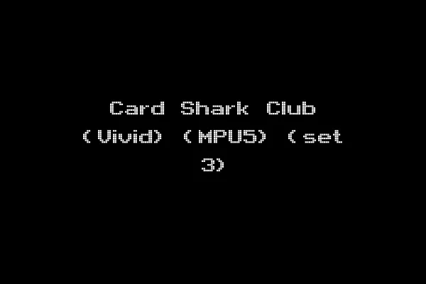 Card Shark Club (Vivid) (MPU5) (set 3)