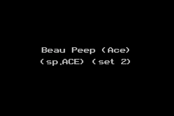 Beau Peep (Ace) (sp.ACE) (set 2)