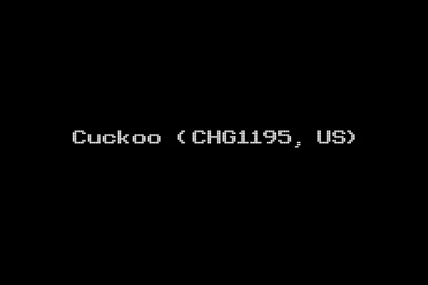 Cuckoo (CHG1195, US)