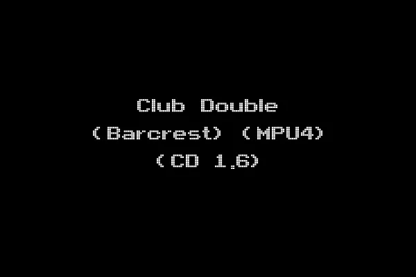 Club Double (Barcrest) (MPU4) (CD 1.6)