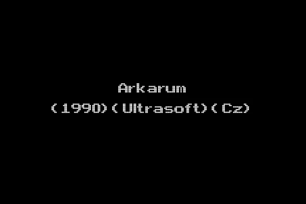 Arkarum (1990)(Ultrasoft)(Cz)