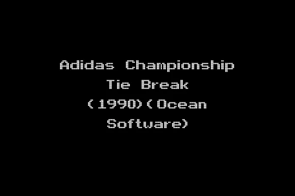 Adidas Championship Tie Break (1990)(Ocean Software)