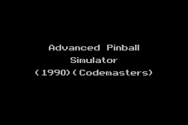 Advanced Pinball Simulator (1990)(Codemasters)