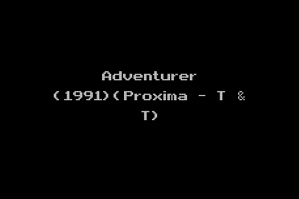 Adventurer (1991)(Proxima - T & T)