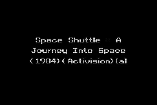 Space Shuttle - A Journey Into Space (1984)(Activision)[a]
