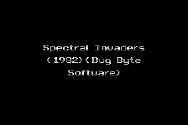 Spectral Invaders (1982)(Bug-Byte Software)
