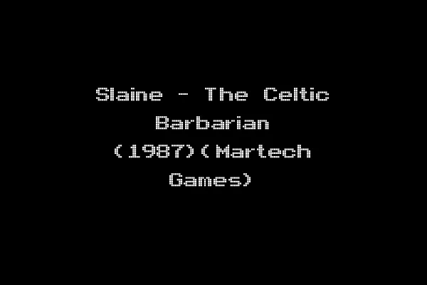 Slaine - The Celtic Barbarian (1987)(Martech Games)
