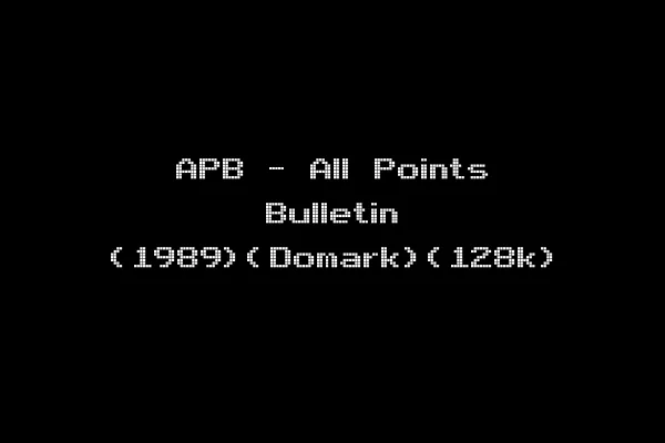 APB - All Points Bulletin (1989)(Domark)(128k)