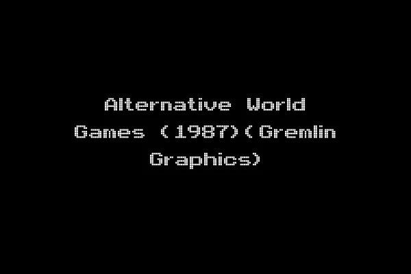 Alternative World Games (1987)(Gremlin Graphics)