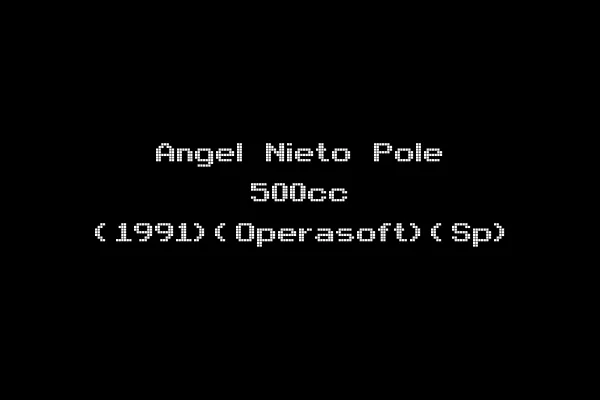 Angel Nieto Pole 500cc (1991)(Operasoft)(Sp)