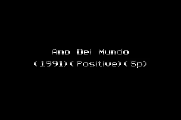 Amo Del Mundo (1991)(Positive)(Sp)