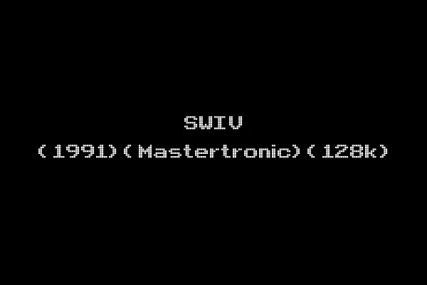 SWIV (1991)(Mastertronic)(128k)