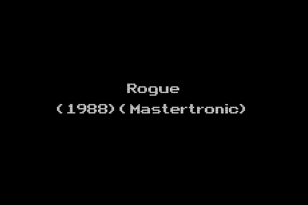 Rogue (1988)(Mastertronic)
