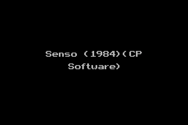 Senso (1984)(CP Software)
