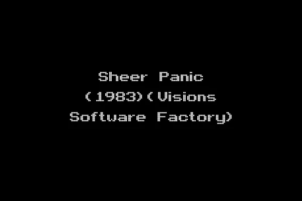 Sheer Panic (1983)(Visions Software Factory)