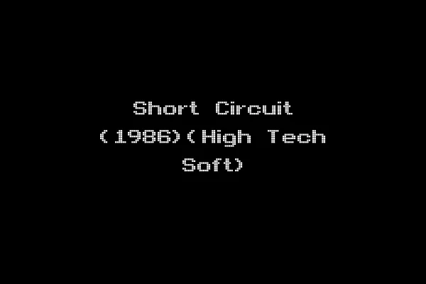 Short Circuit (1986)(High Tech Soft)