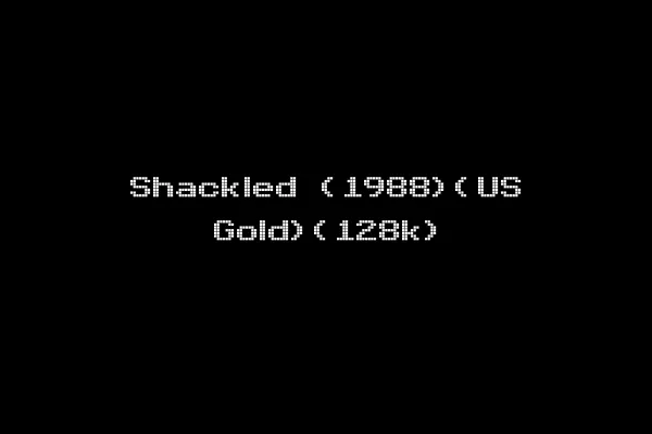 Shackled (1988)(US Gold)(128k)