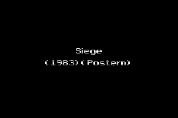 Siege (1983)(Postern)