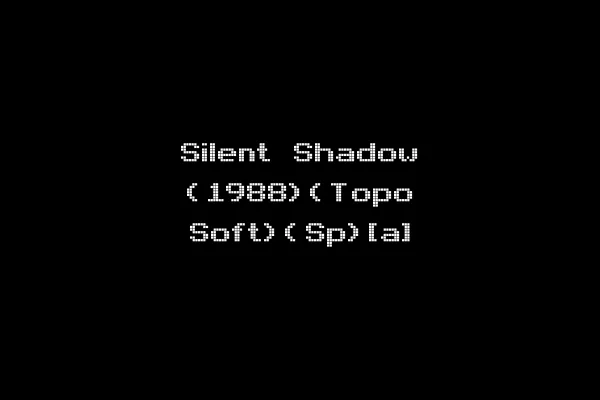 Silent Shadow (1988)(Topo Soft)(Sp)[a]