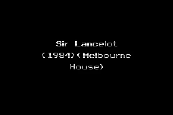 Sir Lancelot (1984)(Melbourne House)