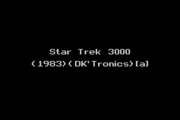 Star Trek 3000 (1983)(DK'Tronics)[a]