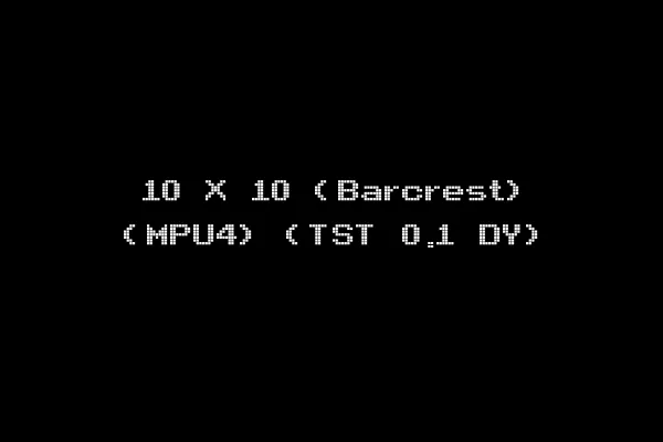 10 X 10 (Barcrest) (MPU4) (TST 0.1 DY)