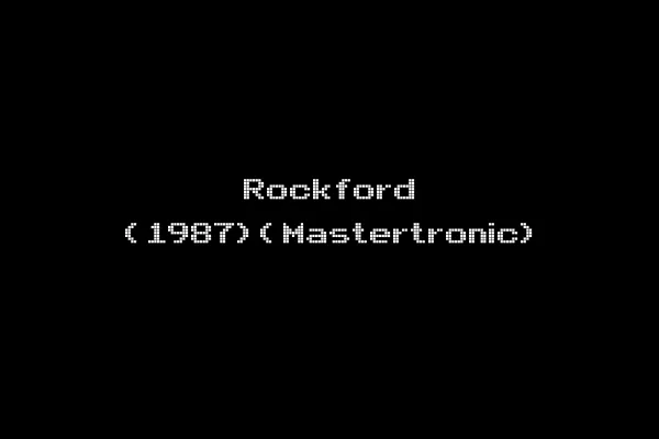 Rockford (1987)(Mastertronic)