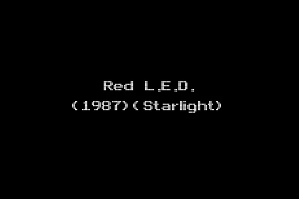 Red L.E.D. (1987)(Starlight)
