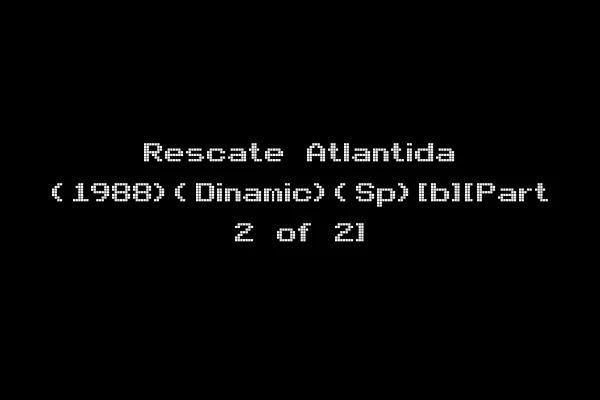 Rescate Atlantida (1988)(Dinamic)(Sp)[b][Part 2 of 2]