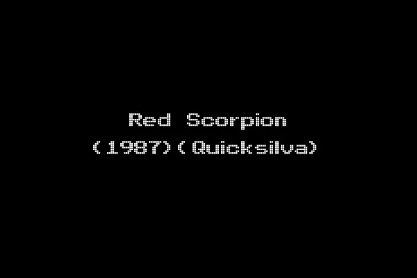Red Scorpion (1987)(Quicksilva)