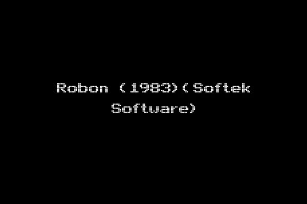 Robon (1983)(Softek Software)