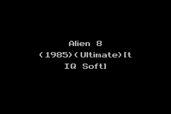 Alien 8 (1985)(Ultimate)[t IQ Soft]