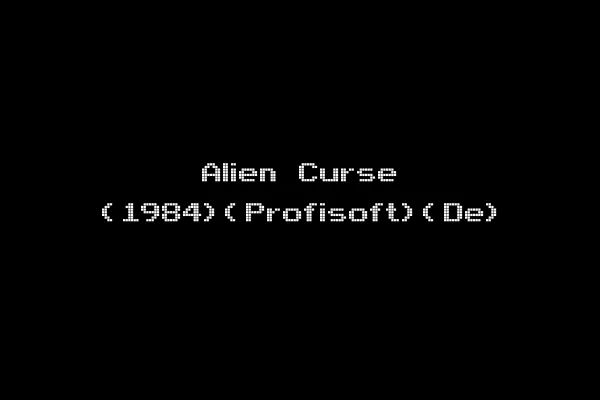 Alien Curse (1984)(Profisoft)(De)