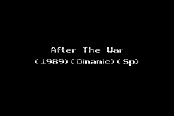 After The War (1989)(Dinamic)(Sp)