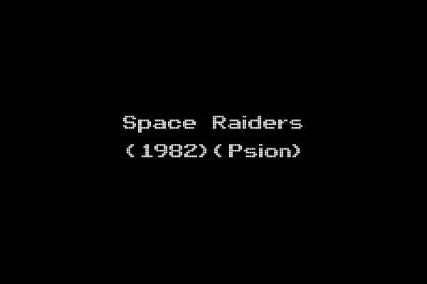 Space Raiders (1982)(Psion)