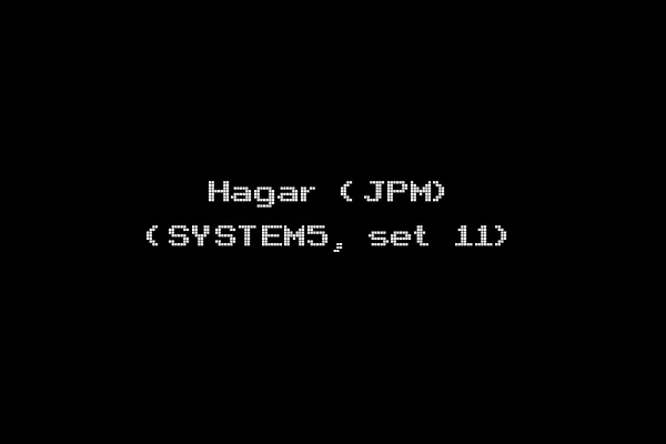 Hagar (JPM) (SYSTEM5, set 11)