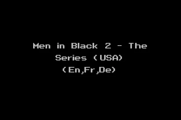 Men in Black 2 - The Series (USA) (En,Fr,De)