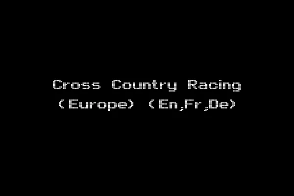 Cross Country Racing (Europe) (En,Fr,De)