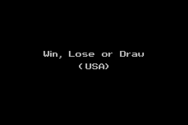 Win, Lose or Draw (USA)
