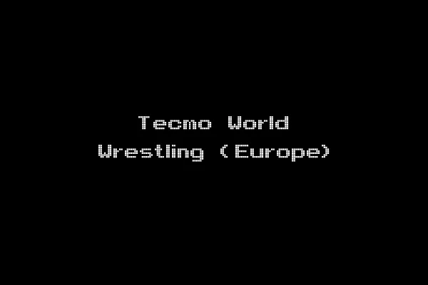 Tecmo World Wrestling (Europe)