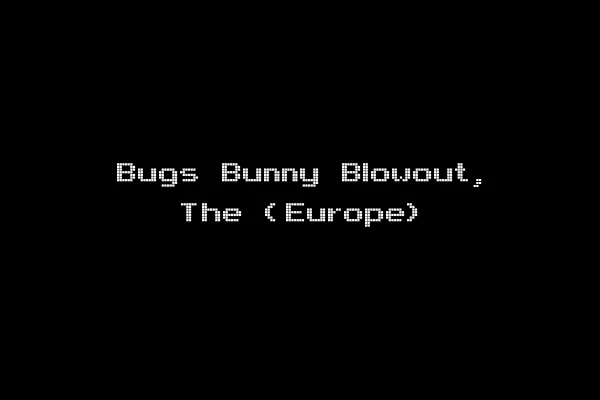 Bugs Bunny Blowout, The (Europe)